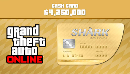 Grand Theft Auto Online: Whale Shark Cash Card background