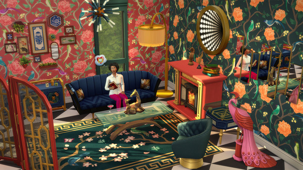 De Sims 4 Maximalistisch Interieur Kit screenshot 1