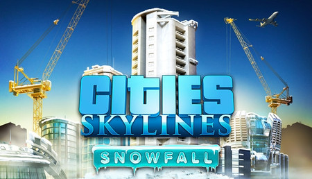 Cities: Skylines - Snowfall background