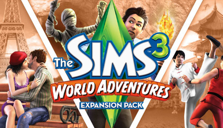 Les Sims 3: Destination Aventure background