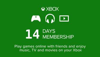 Xbox ONE Live Gold 14-dages medlemskab (kun nye konti)