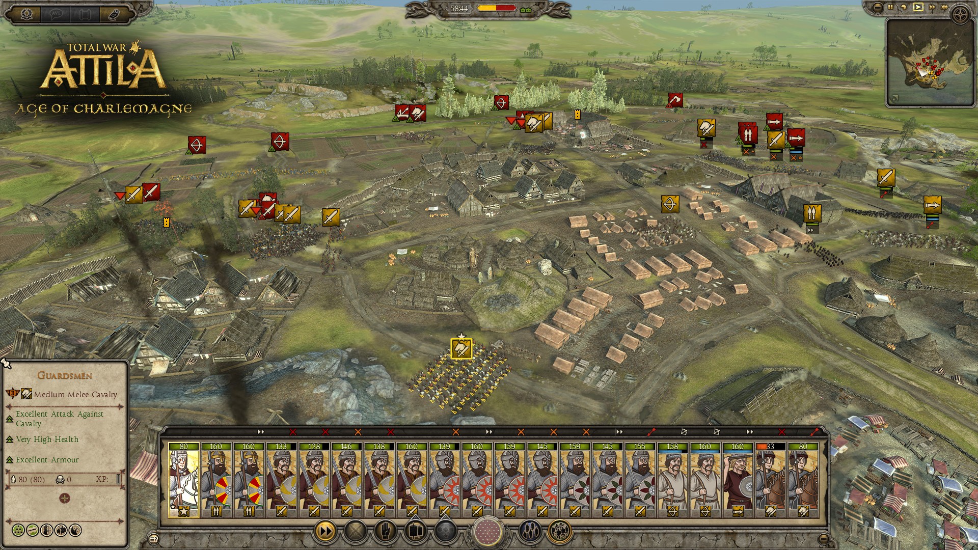 how to play total war attila