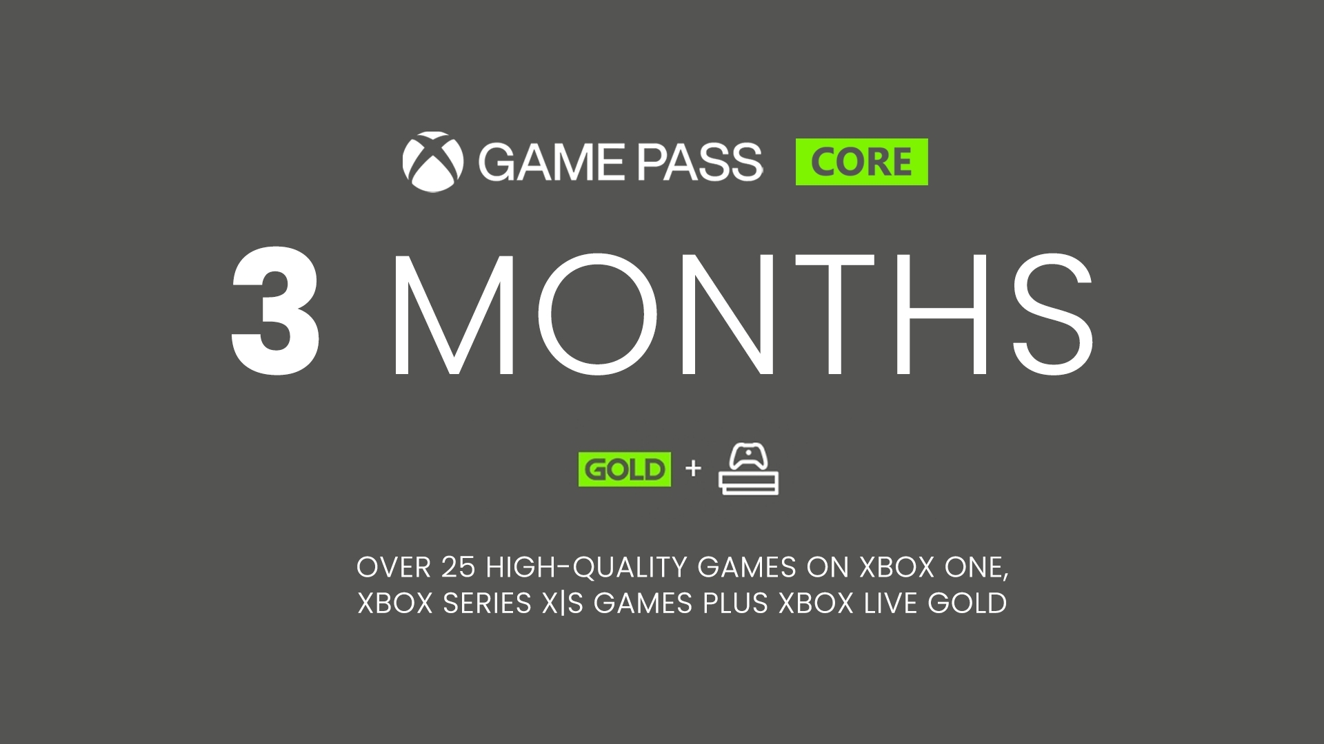 Buy Xbox Live Gold 3 Month Membership Xbox