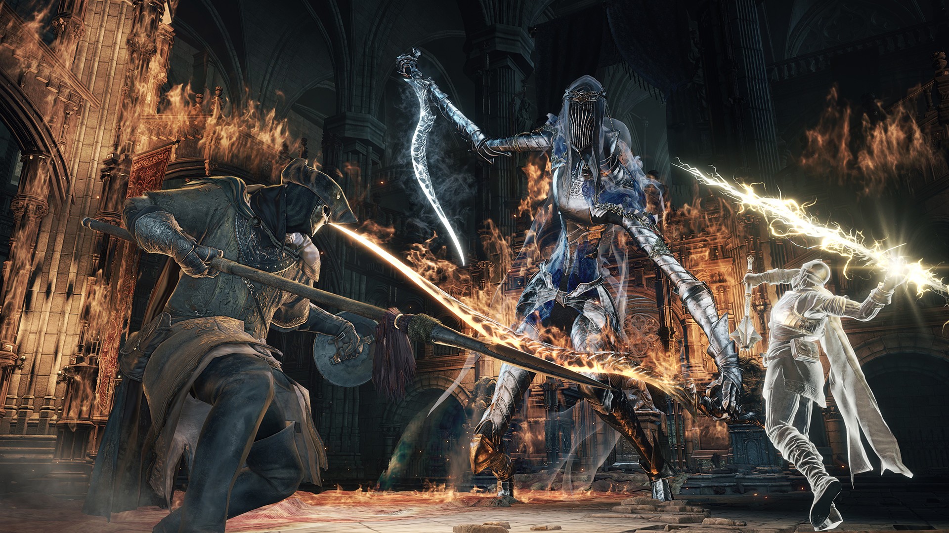 Dark Souls 3 a game by From Software that is notorious for its difficulty. 