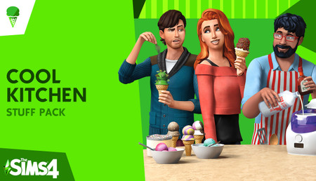 The Sims 4: Cool Kitchen Stuff background