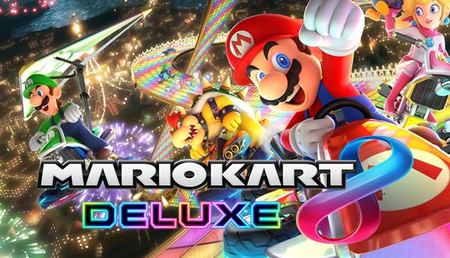 Mario Kart 8 Deluxe Switch background