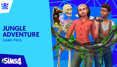 The Sims 4: Jungle Adventure background