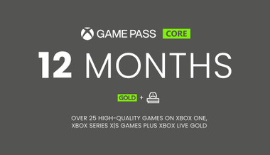 Xbox Live Gold 12 Monate Mitgliedschaft