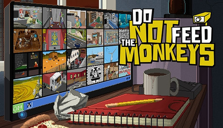 Do Not Feed the Monkeys background