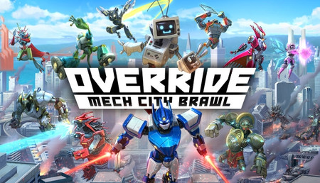 Override: Mech City Brawl background