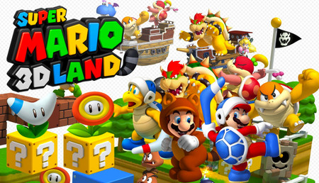 Super Mario 3D Land 3DS background