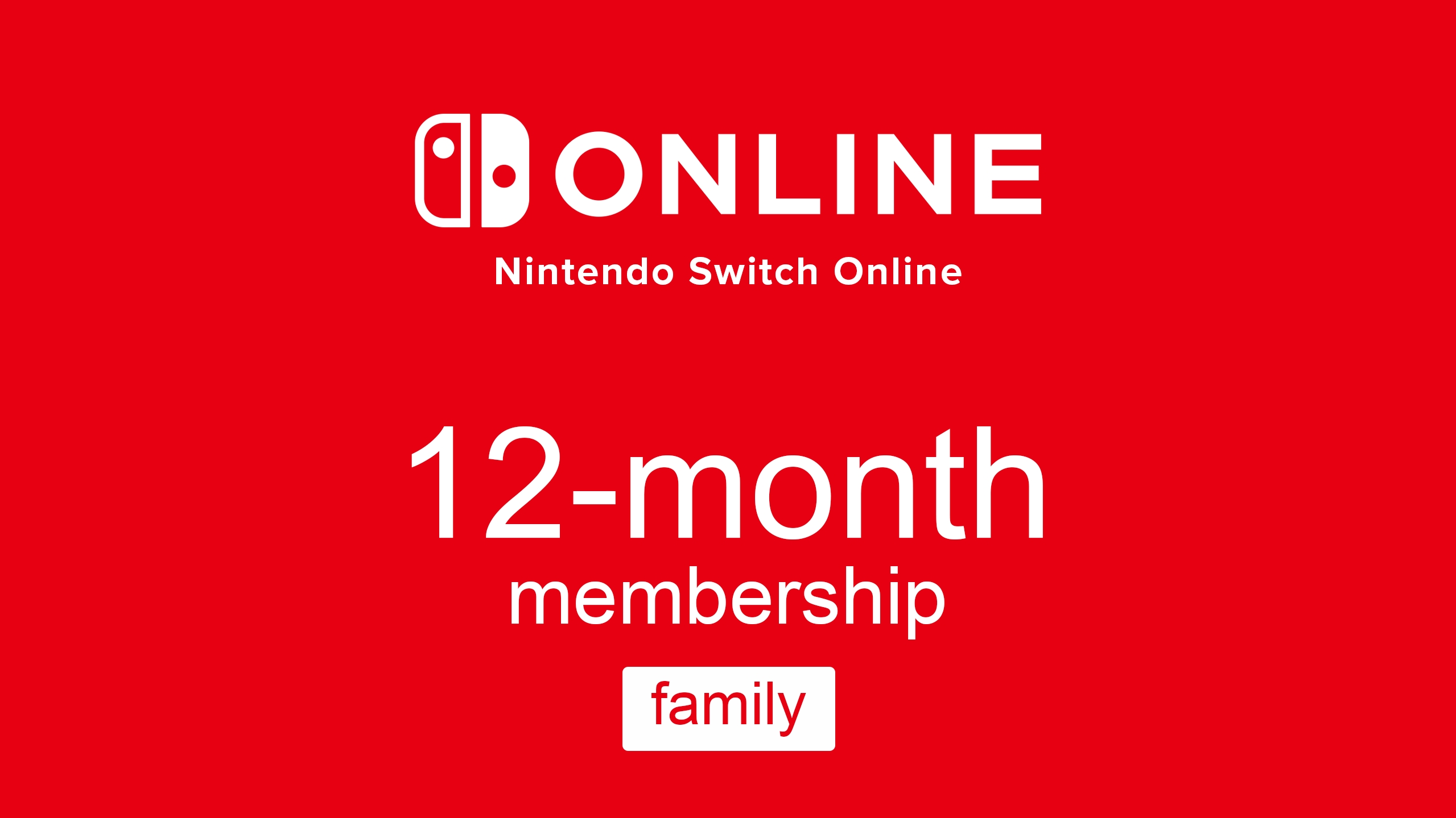 nintendo 12 month membership