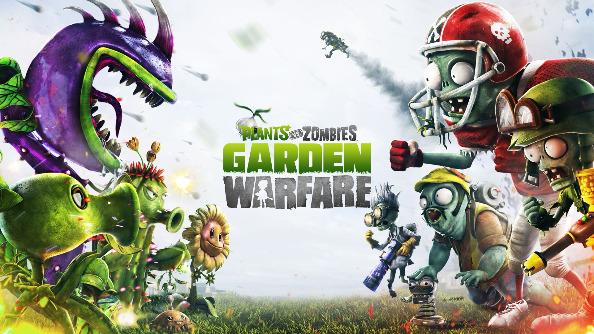 Plants vs zombies Garden Warfare versiunea mac