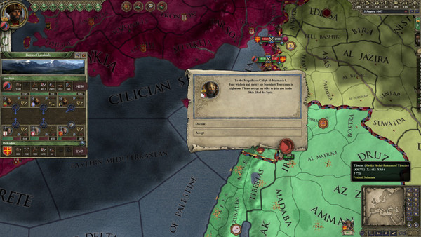 Crusader Kings II: Sword of Islam screenshot 1