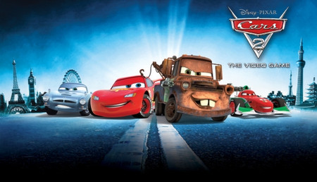 Disney Pixar Cars 2: The Video Game background