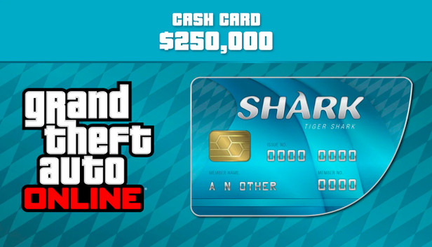 Grand Theft Auto Online: Tiger Shark Cash Card PS4