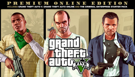 Buy Grand Theft Auto V: Premium Online Edition Rockstar