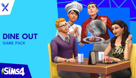 The Sims 4 Dine Out background