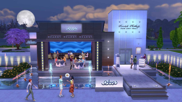 Les Sims 4 Au Restaurant screenshot 1