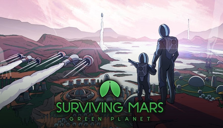 Surviving Mars: Green Planet background