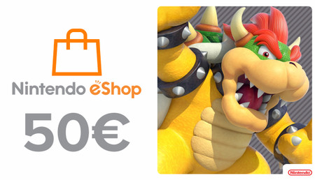 Carte Nintendo eShop 50€ background