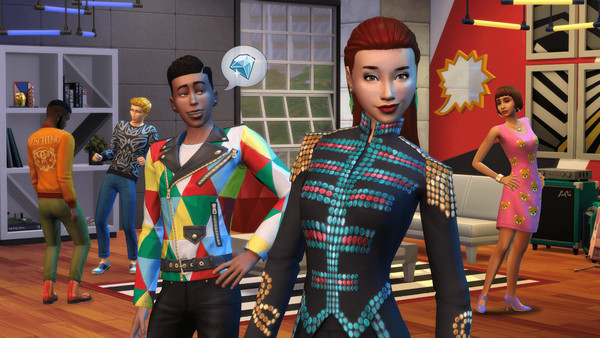 The Sims 4 Moschino Akcesoria screenshot 1
