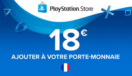 PlayStation Store Guthaben-Aufstockung 18€ background