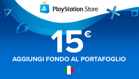Carta PlayStation Network 15€ background