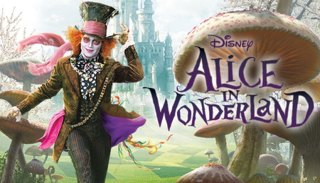 Disney Alice in Wonderland background