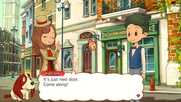 LAYTON'S MYSTERY JOURNEY: Katrielle and the Millionaires' Conspiracy - Deluxe Edition Switch screenshot 1