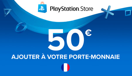Cartão PlayStation Network 50€ background