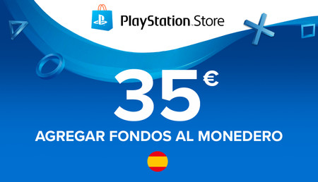 Carta PlayStation Network 35€ background
