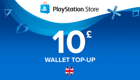 PlayStation Network Card 10£ background