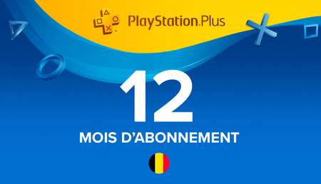 PlayStation Plus - 365 days subscription (Belgium) background