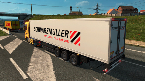 Euro Truck Simulator 2 - Schwarzmüller Trailer Pack screenshot 1