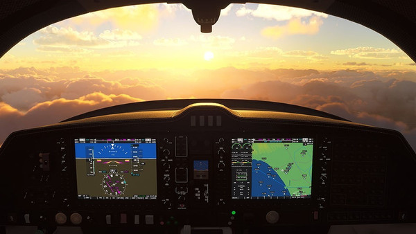 Microsoft Flight Simulator: Deluxe screenshot 1