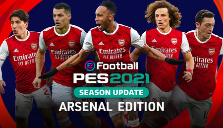 eFootball PES 2021 Season Update Arsenal Edition background