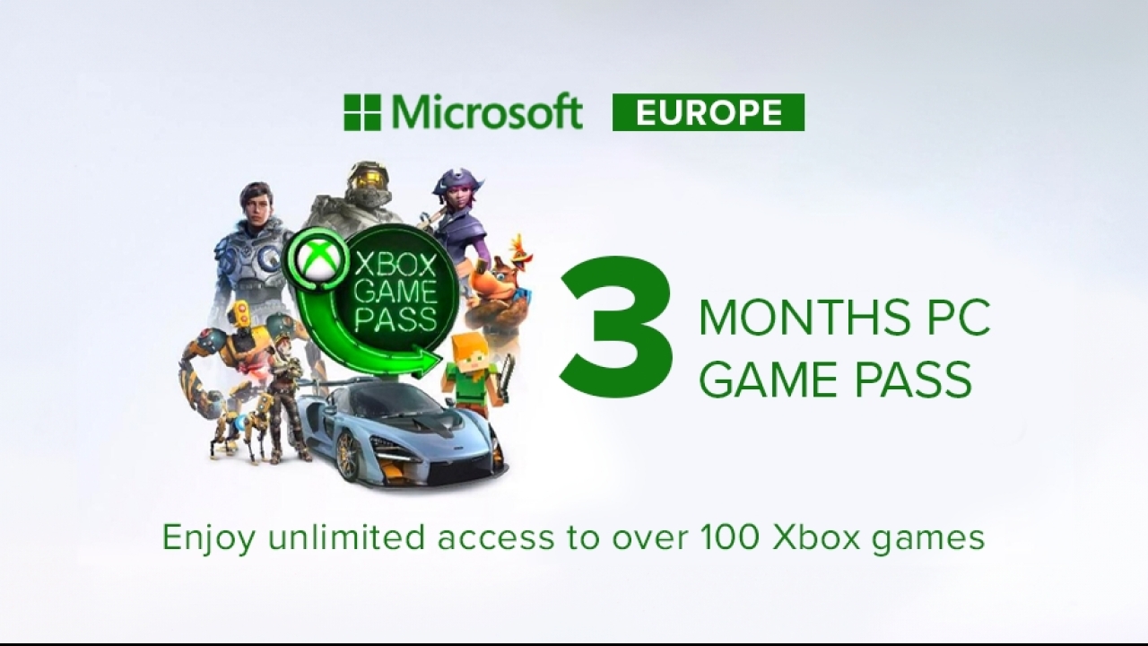 microsoft pc game pass 3 ay