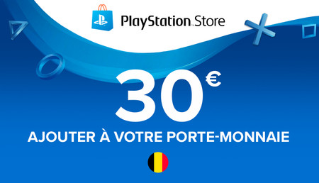 PlayStation Network Card 30€ background