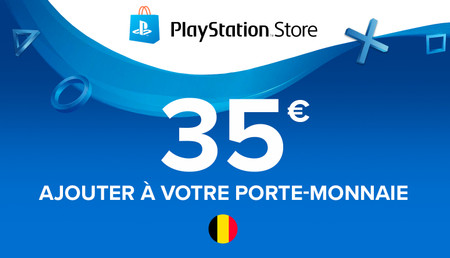 PlayStation Network Card 35€ background