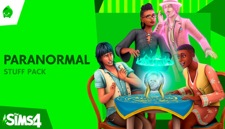 De Sims 4 Paranormal Accesoirespakket background
