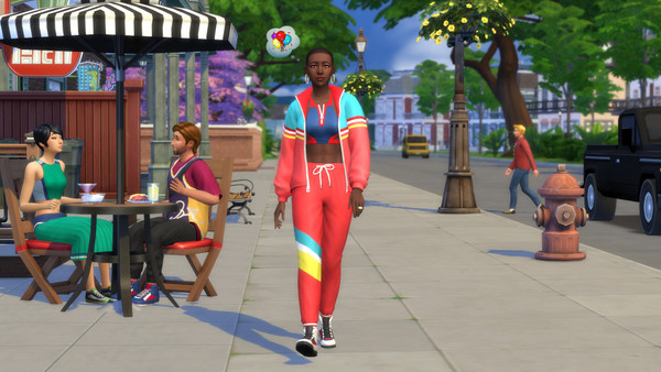 The Sims 4 Moda Rétro Kit screenshot 1