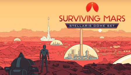Surviving Mars: Stellaris Dome Set background