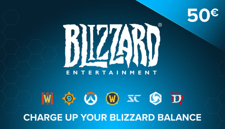 Blizzard Gift Card 50€ background