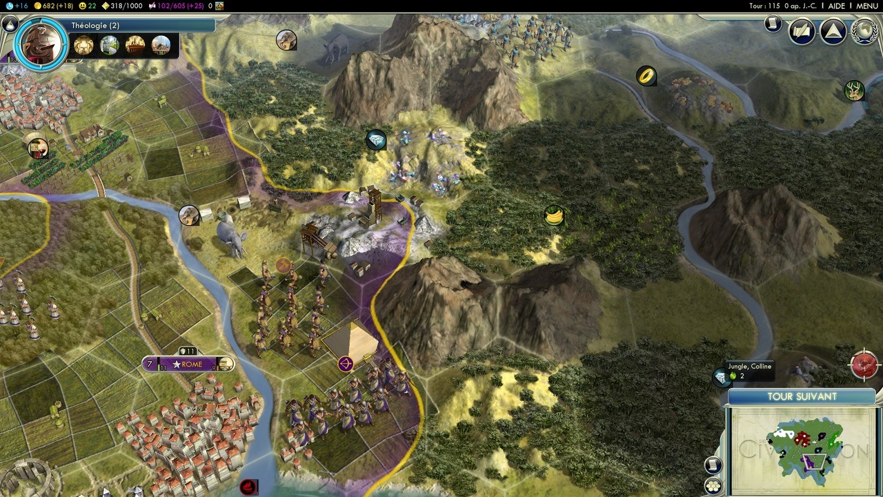 jungle civ v worldbuilder