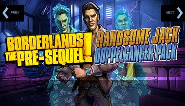 Borderlands: The Pre-Sequel Handsome Jack Doppelganger Borderlands: The Pre-Sequel Handsome Jack Doppelganger