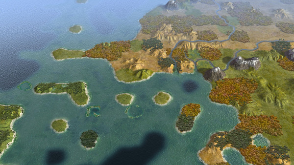 Civilization V - Explorer’s Map Pack screenshot 1