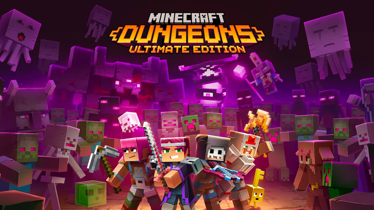 buy minecraft dungeons ultimate edition only pc microsoft store