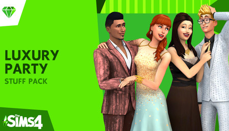 The Sims 4: Luxury Party Stuff background
