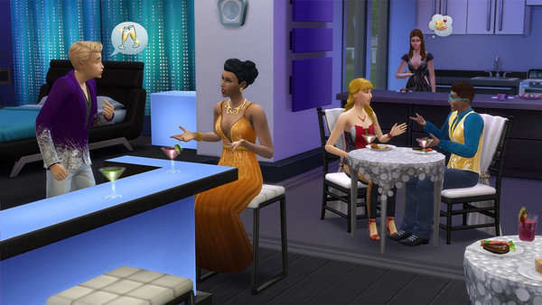 De Sims 4 Luxe Feestaccessoires screenshot 1